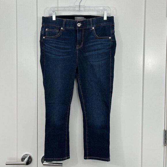 torrid Denim - Torrid Size 12 Blue Cropped Bombshell Skinny Jeans